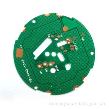 Double-sided PCB with 0.4mm Board Thickness and Immersion Gold Surface Finish